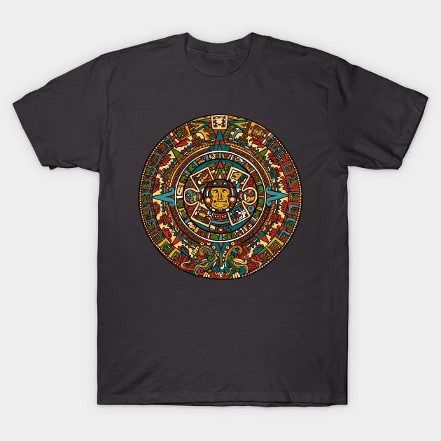 Aztec Design T-Shirt by jm2616